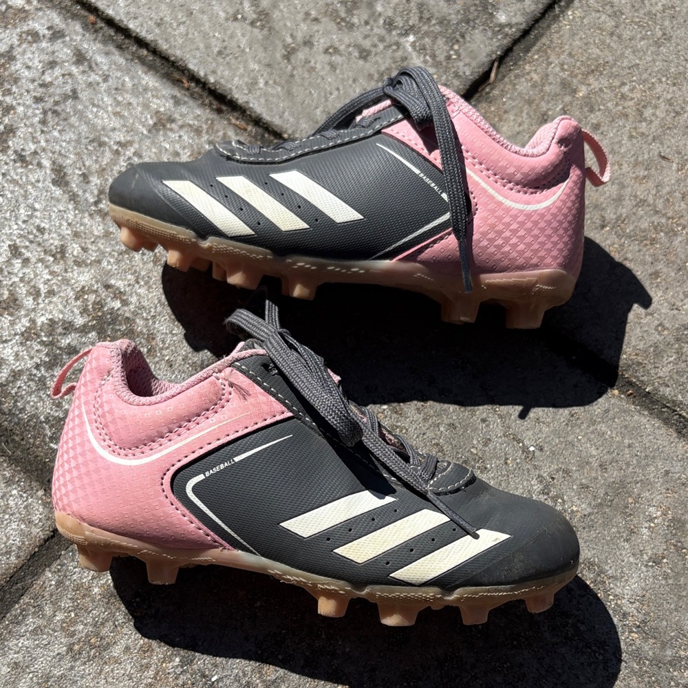 Black and Pink Athletic Shoes